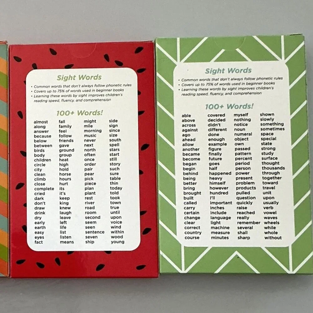 THINK TANK SCHOLAR SIGHT WORDS 400+ SIGHT WORD FLASHCARDS  4 PACK K-3
